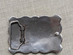 vintage style NATIVE AMERICAN navajo indian SOUTHWESTERN replica belt buckle
