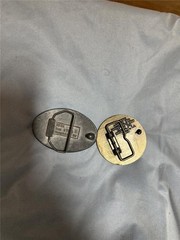 Vintage BELL Telephone Belt Buckle Lot of Two