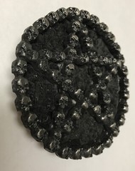 Skull Pentagram Gothic Belt Buckle