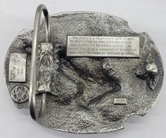 Vintage Eagle Men&rsquo;s Belt Buckle, Siskiyou Buckle Company [kw378]