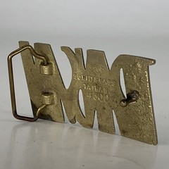Solid brass trans am belt buckle Vintage Transam Bbb 4500