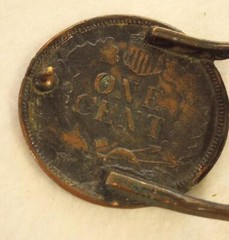 Vintage Belt Buckle Copper Indian Head Penny Design Fits 1-3/4&Prime; Belt Coolest!