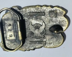 Limited Edition « I&rsquo;d Rather Be Hunting » Buckle Great American Buckle Co. #529