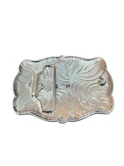 Western Style Saint Jude Buckle Hebilla Vaquero San Judas