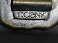1970s Oden Inc. Brass/Bronze « Steve » Belt Buckle Personalized Name