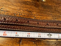 Navajo Carla Nunez James Reid Dgn Sterling Silver Belt Buckle 33-35”-1.3/8”🦬✅