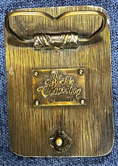 The Buckle Connection – SPACE SHUTTLE & Satellite – Vintage Brass Belt Buckle