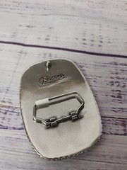 Nocona Mens Scrolled Rectangle Belt Buckle 37234 Cowboy Western Silver Fancy