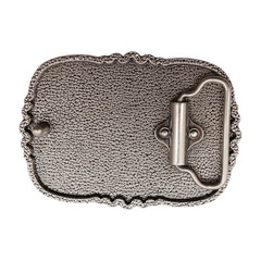 Men Women Belt Buckle Rusty Silver Metal Western Cross Religious Premium Quality
