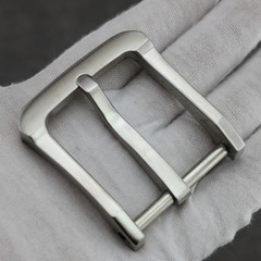 Stainless Steel Removable Belt Buckle Single Prong belt Clip for 3.8cm Wide belt
