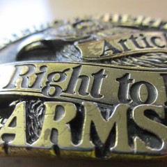 oval – America&rsquo;s Heritage 3 x 2 3/8  » thick BELT BUCKLE eagle right to bear arms