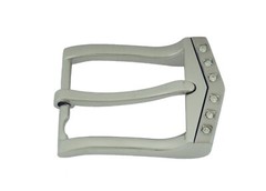 Pin Belt Buckles for Men&rsquo;s Fits 1.25″ inch 32 mm Jeans Belt Silver Blinged Style