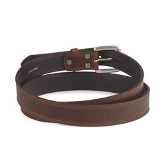 ARIAT Men&rsquo;s Copper Full-Grain Leather Belt with 40 (38-40&Prime; Waist),