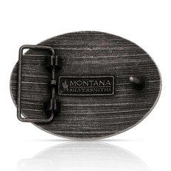 Montana Silversmiths Attitude Official Licensed Whiskey Bent Western Belt Buckle