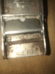 Vintage American Eagle Flag Red White & Blue Buckle Estate Find 2” By 1“