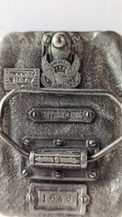 N/O/S 1986 Great American Buckle Co. The American Fire Fighter NOS