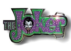 Batman Joker Belt Buckle Comics Cosplay Halloween Party Costume Bling Iced Style