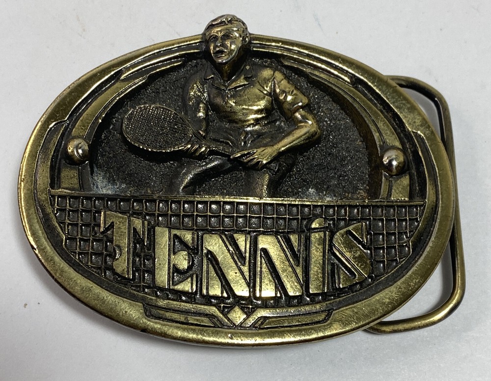Great American Buckle Company 1983 H1065 Tennis Belt Buckle