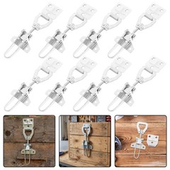 10pcs Latch Toggle Clamp: Beehive Box Toggle Latch Hive Connection Clasp –