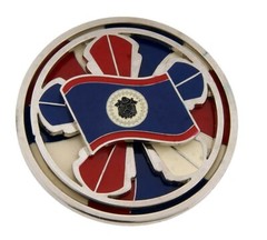 12 Pcs Belt Buckles Wholesale Lot Belize Central American Flag City Map Western