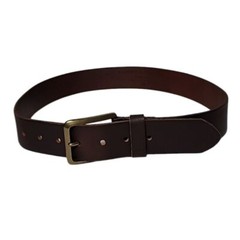 Tommy Hilfiger Men&rsquo;s Brown Chocolate Leather Belt Size 32 NWT