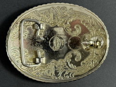 Vintage 1978 Raintree Grand Ole Opry Nashville Tennessee Belt Buckle 3.75&Prime;