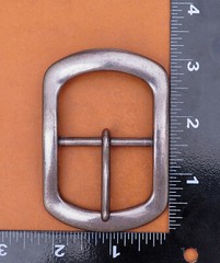 Casual Mens Retro Silver Plated Huge Center Bar Jeans Belt Buckle Fit 40mm Strap