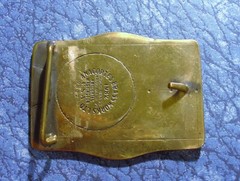 US Borax 20 Twenty Mule Team 1957-1982 Boron, CA Truck Shop Mining Belt Buckle