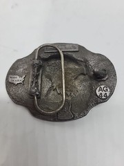 Arroyo Grande Buckle Co Eagle 1990 Belt Buckle AG44 Heavy Pewter 3D Vintage EUC