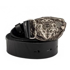Medusa Gorgon 2.0 german silver belt buckle, German silver Medusa belt buckle