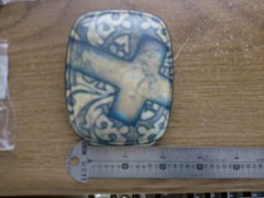 HOLY CROSS FAITH RELIGIOUS CHRISTIAN JESUS ART faux leather DESIGN BELT BUCKLE
