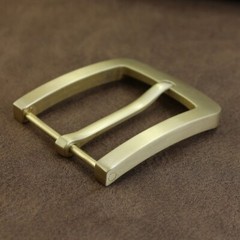 Replacement Solid Brass Pin Buckle 40mm Inside Width Leather Belt Buckle Classic