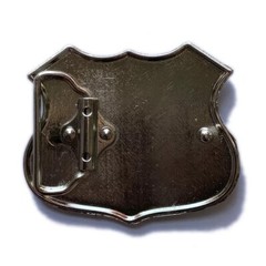 Route 66 Belt Buckle Western Cowboy Native American Motorcyclist (R66-01-B)