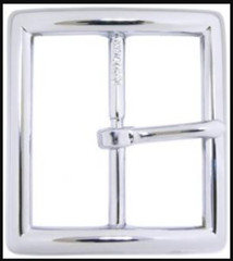 DUTYMAN 9031 GARRISON DUTY WORK UNIFORM REPLACEMENT NICKEL BELT BUCKLE 1.75&Prime;