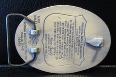 1990 Bald Eagles Liberty Bell Logo 2nd Amendment Bear Arms Right NRA Belt Buckle