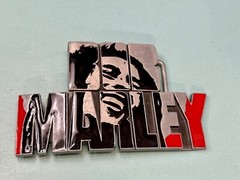 BOB MARLEY Block Letters Jamaica Reggae Beautiful Music Art Belt Buckles
