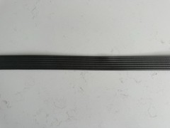 Grip6 Black Buckle w/ Gray 1” Wide Tactical Nylon Belt – 38&Prime; Long