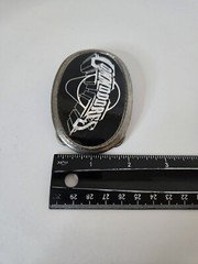 Vintage Commodores Belt Buckle Unisex Metal 3-1/2&Prime; Funk R&B Soul Pop Band 1970&rsquo;s