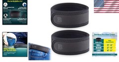 Patented Ultra-Soft Invisible Belt for Men & Women – Adjustable, Black 32&Prime;-43&Prime;