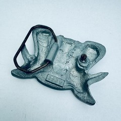 Vintage Western Belt Buckle (Pewter) 1995 Great American Products Cowboy Boots