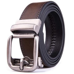 Men&rsquo;s Belt Genuine Leather Dress Belts Ratchet 44/46(42-44waist), Brown2073