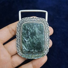 Natural Turquoise Belt Buckle Large Blue Gemstone Western Cowboy Handmade Buckle