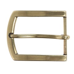 1 1/2&Prime; (38 mm) Nickel Free Single Prong Rectangular Belt Buckle