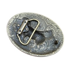 Elk Hunting Outdoors Men&rsquo;s Western Cowboy Belt Buckle Rodeo Wear Fit 1.5&Prime; Belts
