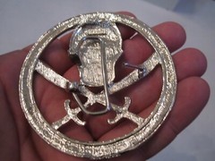 SKULL AND CROSS SWORDS BELT BUCKLE – GW-13