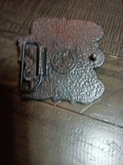 FAMOUS STARS & STRAPS BELT BUCKLE