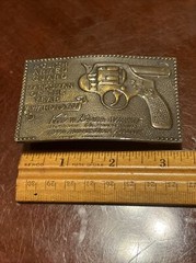 1947 POLISH ARMED GUARD MARKSMAN BELT BUCKLE TIFFANY STUDIO NY – Lewis Chicago