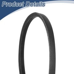 uxcell 3L150 Classic Wrapped Rubber V-Belt, 15&Prime;(381mm) Outside