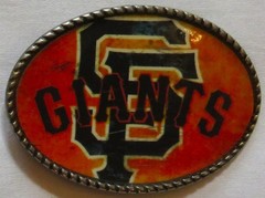 San Francisco Giants Vintage Belt Buckle 1980&rsquo;s MLB Baseball Sports