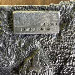 Siskiyou Buckle Co 1991 American Wildlife Commemorative Pewter Belt Buckle